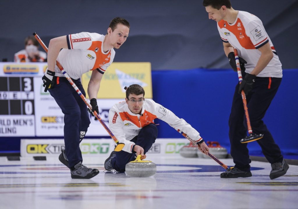 WK Curling 2021 Team Netherlands